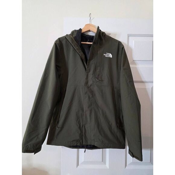 The North Face CARTO TRICLIMATE JACKET TAUPE GREEN/TNF BLACK Men's S $300 - Picture 1 of 10